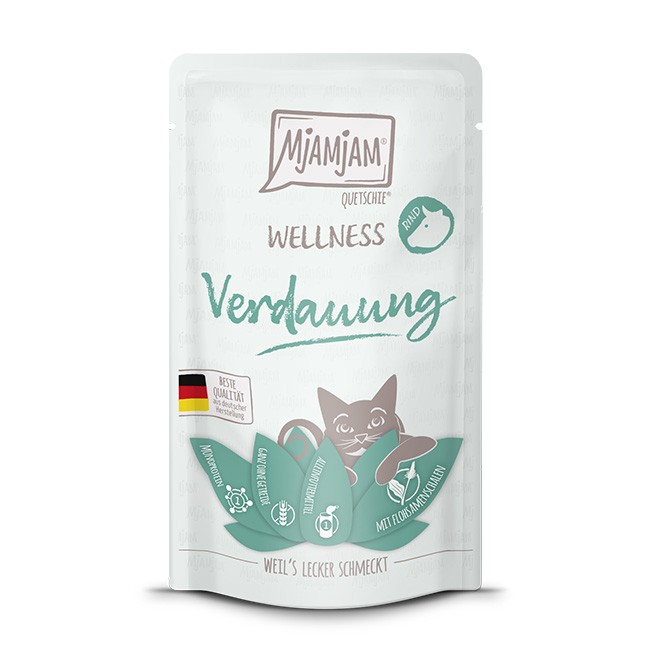 MjAMjAM Cat Wellness Verdauung Rind 125 g