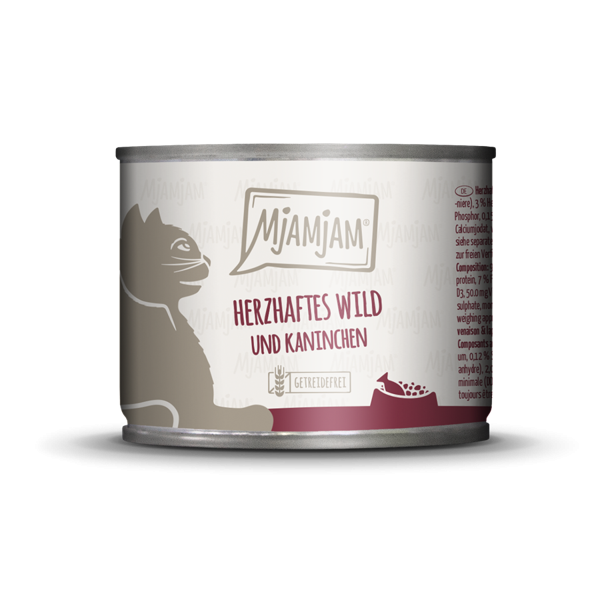 MjAMjAM Cat Wild und Kaninchen 12 x 200 g