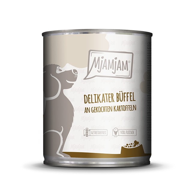 MjAMjAM Dog Büffel & Kartoffel 200 g, 400 g oder 800 g