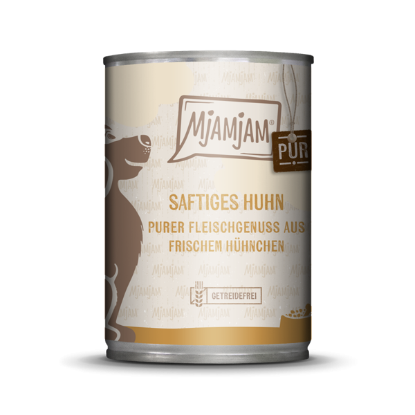 MjAMjAM Dog Huhn pur 6 x 400 g