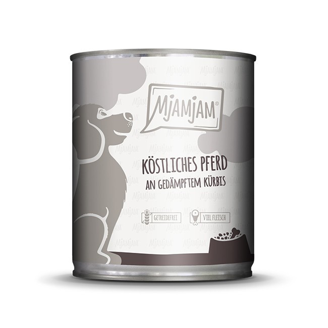 MjAMjAM Dog Pferd & Kürbis 200 g, 400 g oder 800 g