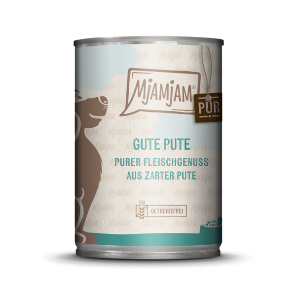 MjAMjAM Dog Pute pur 6 x 400 g