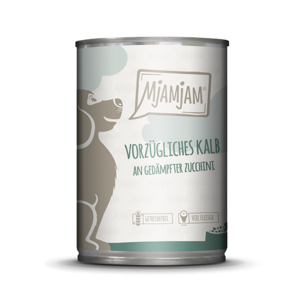 MjAMjAM Dog mit Kalb und Zucchini 12 x 400 g