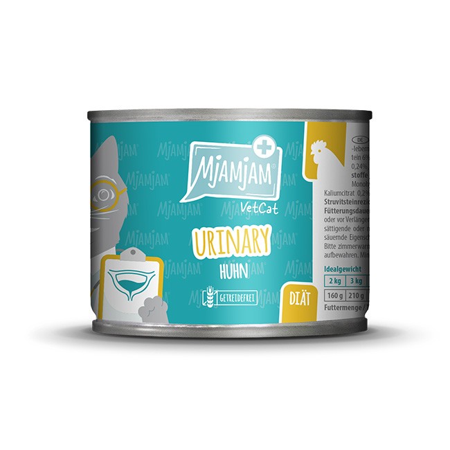 MjAMjAM VetCat Urinary Huhn 200 g