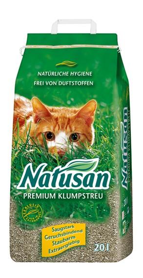 Natusan Premium Klumpstreu 20 L