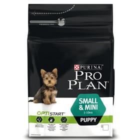 Pro Plan Dog Puppy Small & Mini mit Huhn & Reis 3 x 3 kg (Staffelpreis)