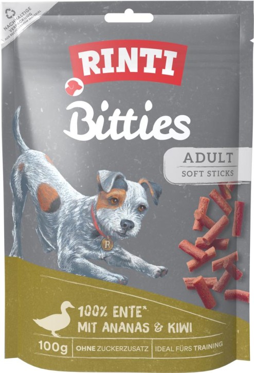 Rinti Bitties Ente mit Ananas & Kiwi 12 x 100 g