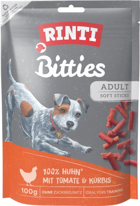 Rinti Bitties Huhn mit Tomate & Kürbis 12 x 100 g
