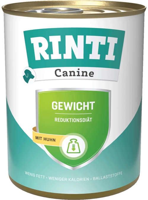 Rinti Canine Gewicht mit Huhn 6 x 800 g