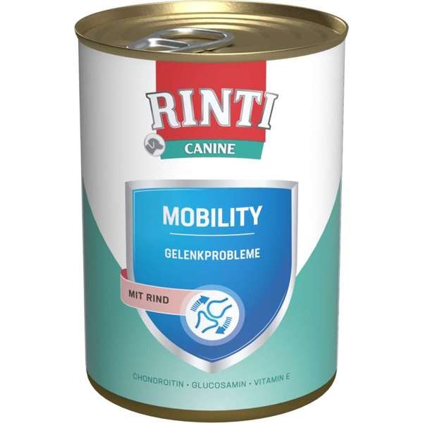 Rinti Canine Mobility mit Rind 12 x 400 g