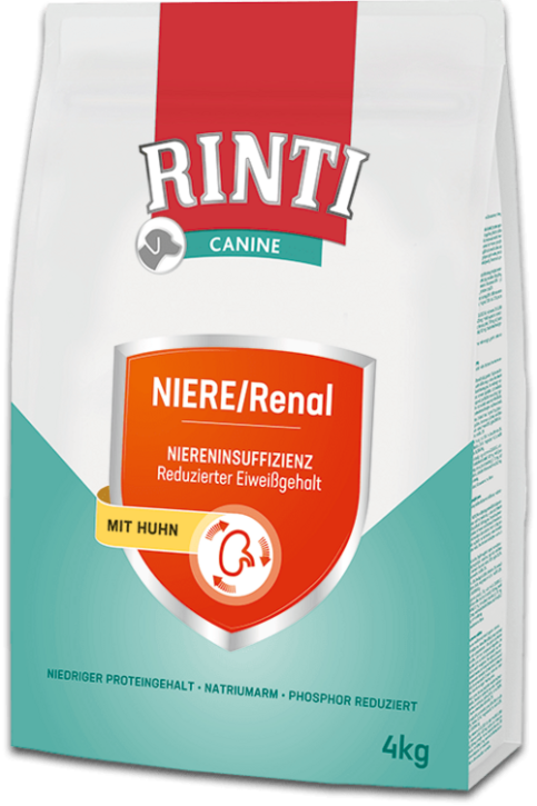 Rinti Canine Niere & Renal mit Huhn 4 kg