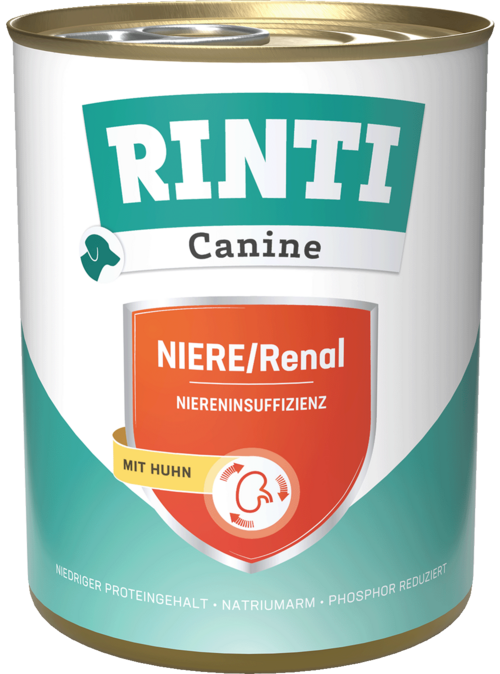 Rinti Canine Niere & Renal mit Huhn 6 x 800 g