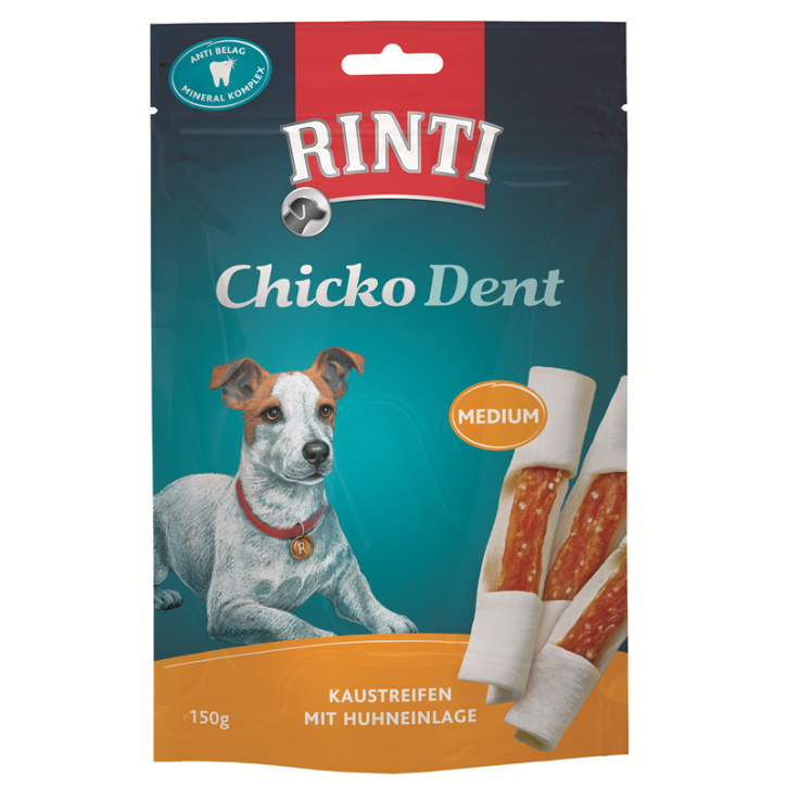 Rinti Chicko Dent Medium mit Huhn 9 x 150 g