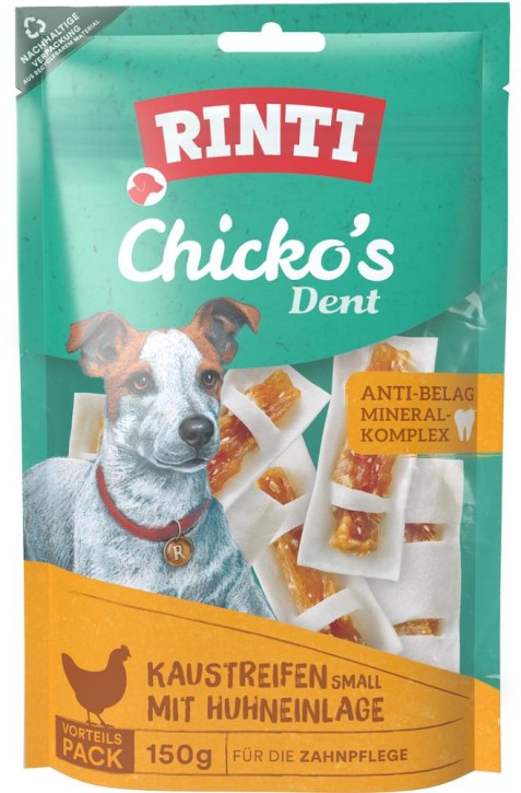 Rinti Chicko Dent Small mit Huhn 9 x 150 g