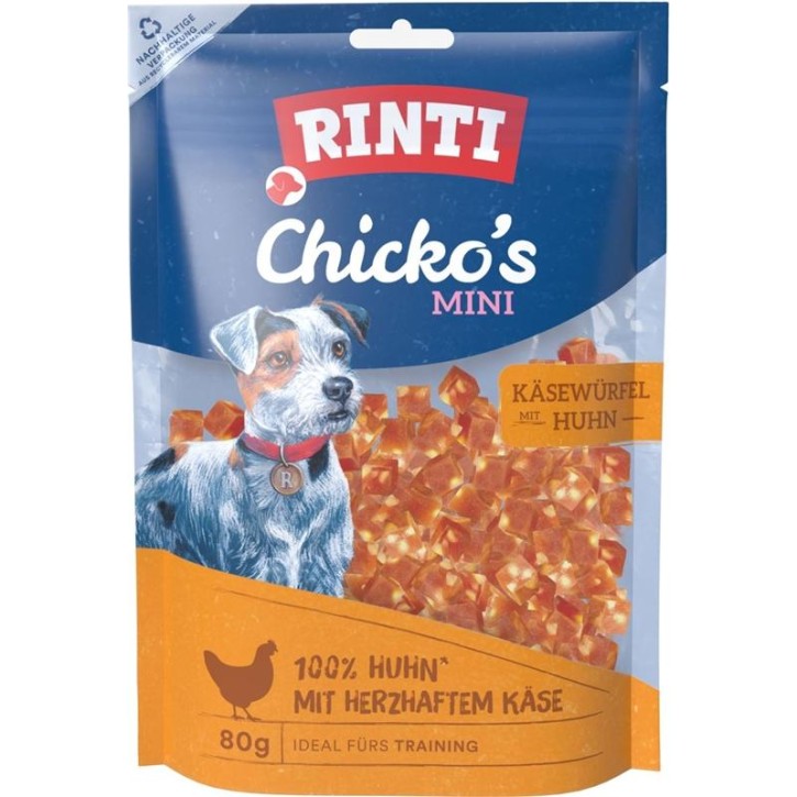 Rinti Chicko Mini Huhnwürfel mit Käse 12 x 80 g