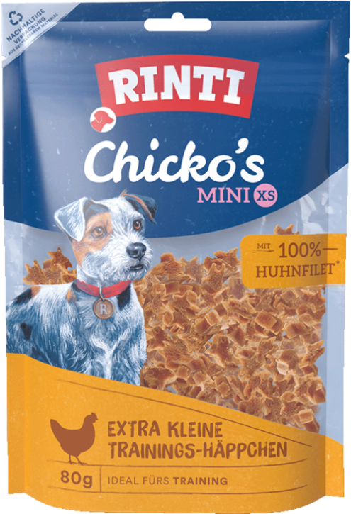 Rinti Chicko Mini XS Huhn 12 x 80 g