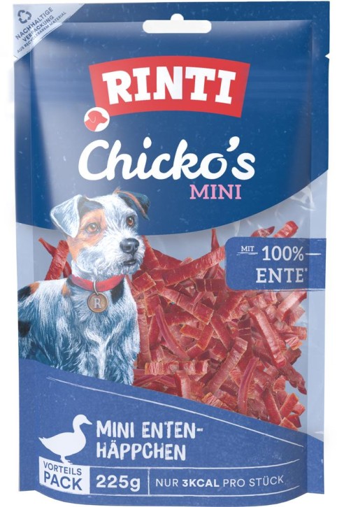 Rinti Chicko Mini mit Ente 9 x 225 g