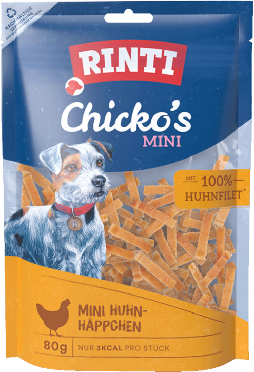 Rinti Chicko Mini mit Huhn 80 g oder 225 g
