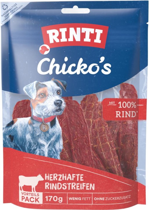 Rinti Chicko mit Rind 9 x 170 g