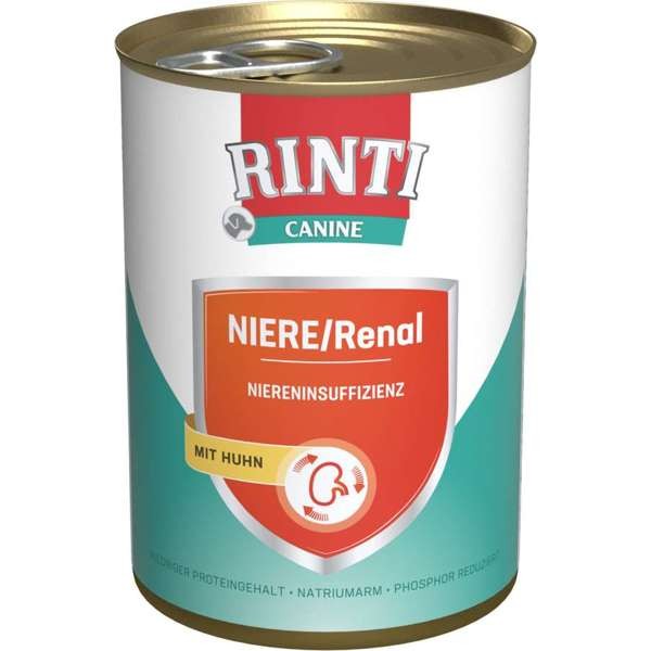 Rinti Canine Nieren-Diät mit Huhn 12 x 400 g