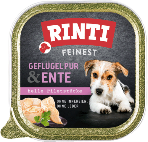 Rinti Feinest Geflügel pur und Ente 11 x 150 g