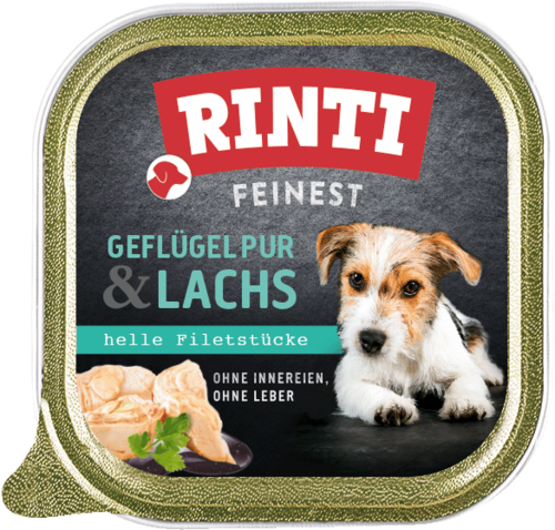 Rinti Feinest Geflügel pur und Lachs 11 x 150 g
