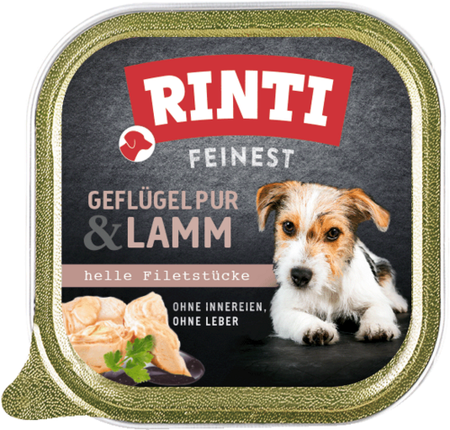 Rinti Feinest Geflügel pur und Lamm 11 x 150 g