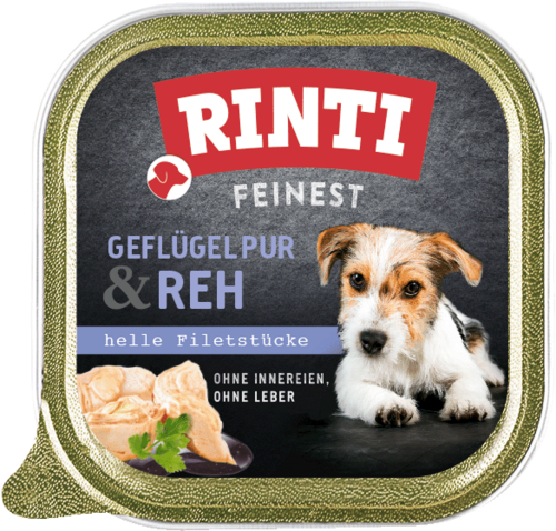 Rinti Feinest Geflügel pur und Reh 11 x 150 g