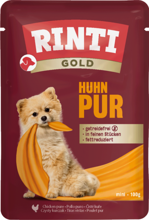 Rinti Gold Huhn Pur 10 x 100 g