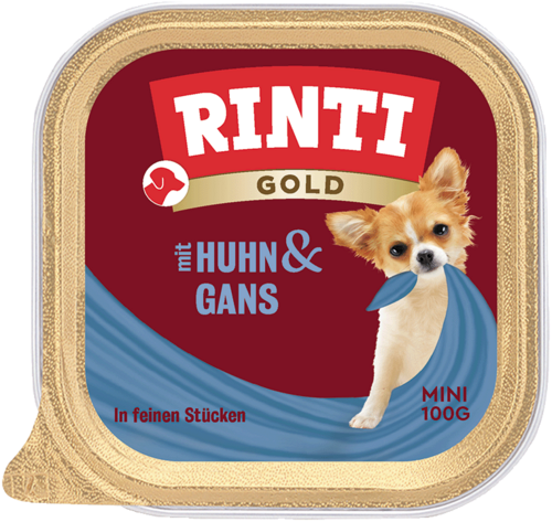Rinti Gold Mini Huhn & Gans 16 x 100 g
