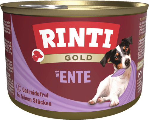 Rinti Gold mit Ente 12 x 185 g