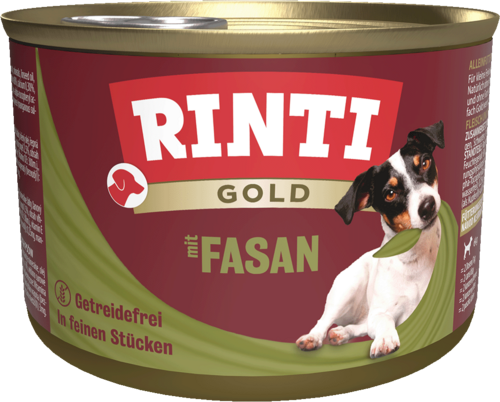 Rinti Gold mit Fasan 12 x 185 g