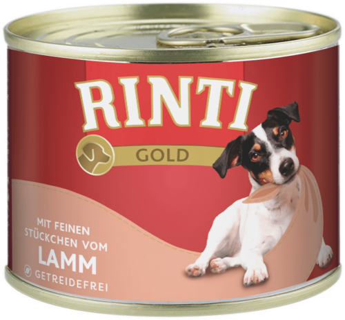 Rinti Gold mit Lamm 12 x 185 g