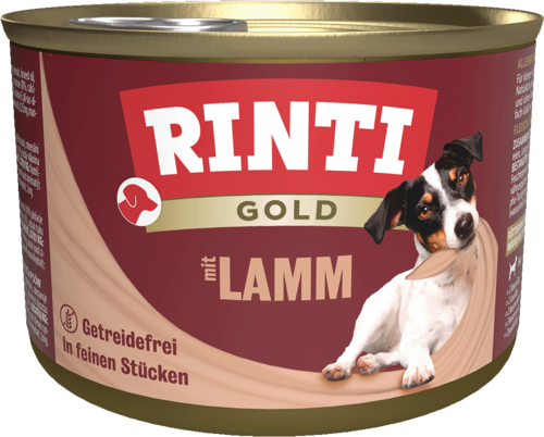Rinti Gold mit Lamm 12 x 185 g