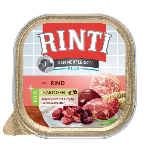Rinti Kennerfleisch Plus mit Rind und Kartoffel 300 g