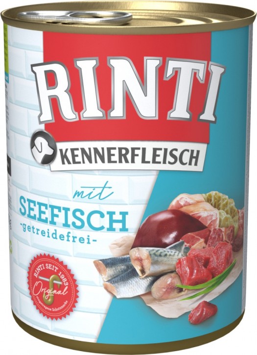 Rinti Kennerfleisch mit Seefisch 12 x 800 g