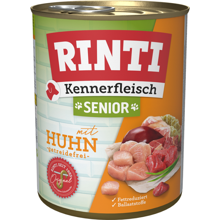 Rinti Kennerfleisch Senior mit Huhn 12 x 800 g