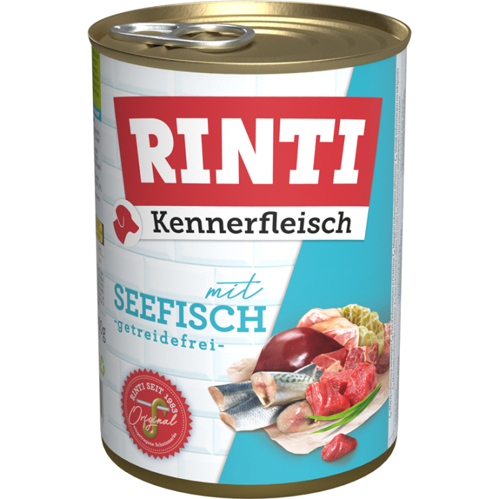 Rinti Kennerfleisch mit Seefisch 24 x 400 g