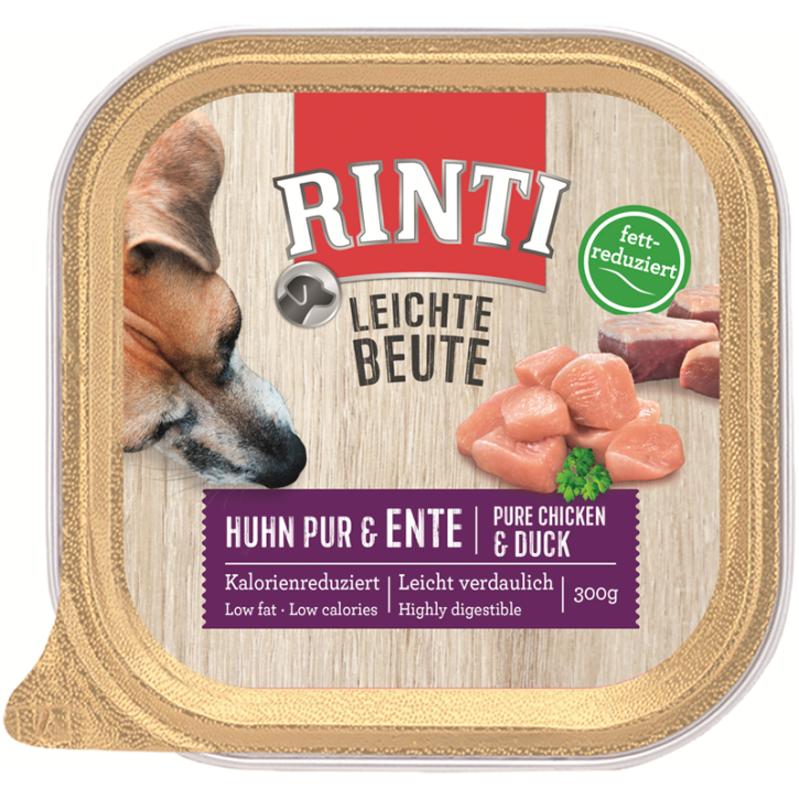 Rinti Leichte Beute Huhn Pur & Ente 9 x 300 g