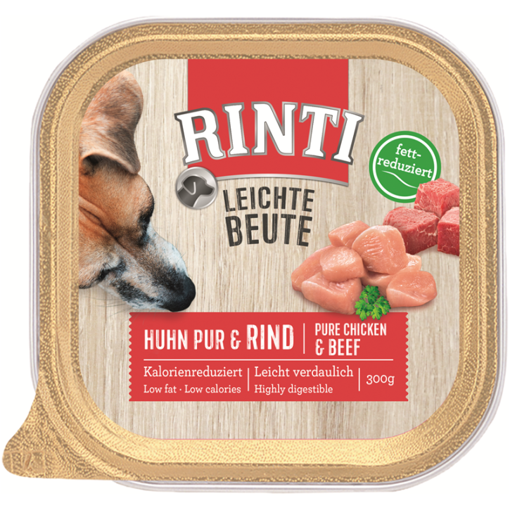 Rinti Leichte Beute Huhn Pur & Rind 9 x 300 g