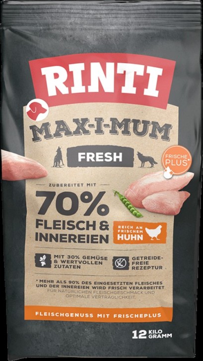 Rinti Max-i-Mum Huhn 2 x 12 kg (Staffelpreis)