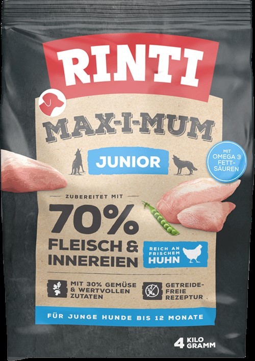 Rinti Max-i-Mum Junior Huhn 4 kg