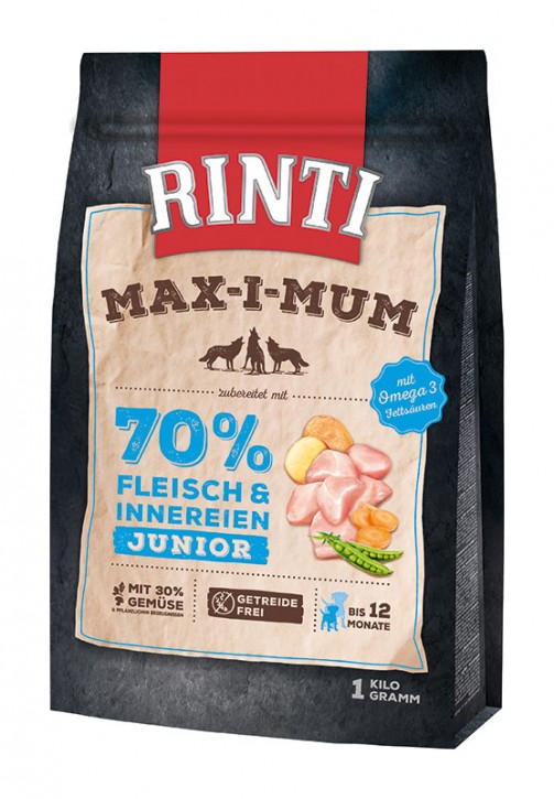 Rinti Max-i-Mum Junior Huhn 1 kg, 4 kg oder 12 kg (SPARTIPP: unsere Staffelpreise)