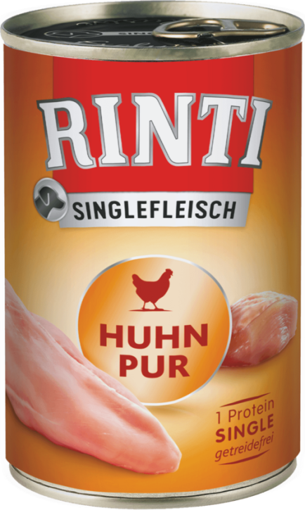 Rinti Singlefleisch Huhn Pur 12 x 400 g