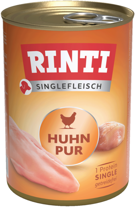 Rinti Singlefleisch Huhn Pur 12 x 400 g