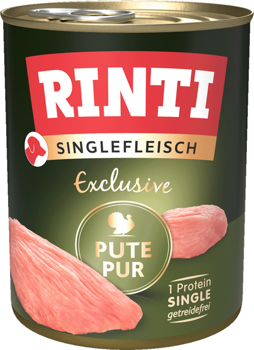 Rinti Singlefleisch Pute Pur 6 x 800 g