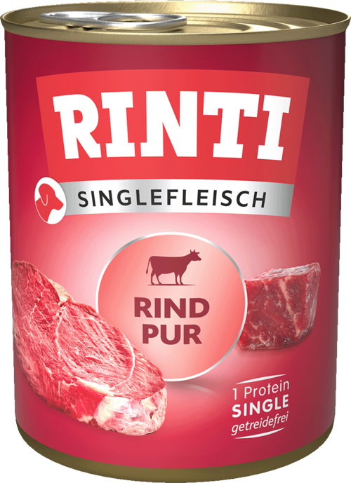 Rinti Singlefleisch Rind Pur 6 x 800 g