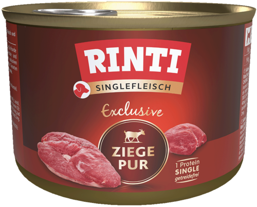 Rinti Singlefleisch Ziege Pur 12 x 185 g