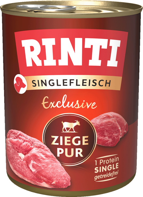 Rinti Singlefleisch Ziege Pur 6 x 800 g