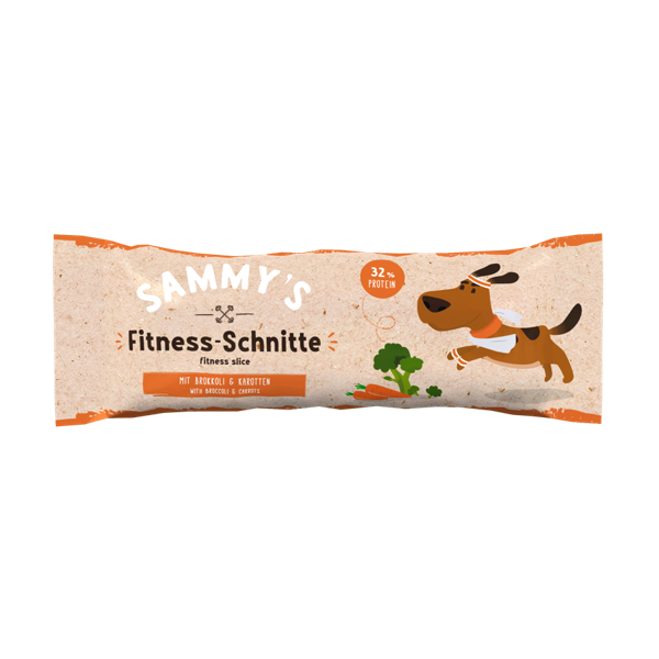 Sammys Fitness Schnitte mit Brokkoli & Karotten 20 x 25 g